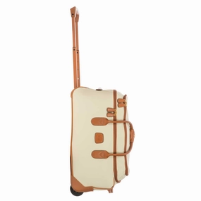 Bric'S Firenze 21" Carry On Rolling Duffel Cream Today Only Steal