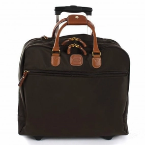Flash Deal Today Exclusive Deal Inside Brics X-Bag Pilot Rolling Cabin Bag