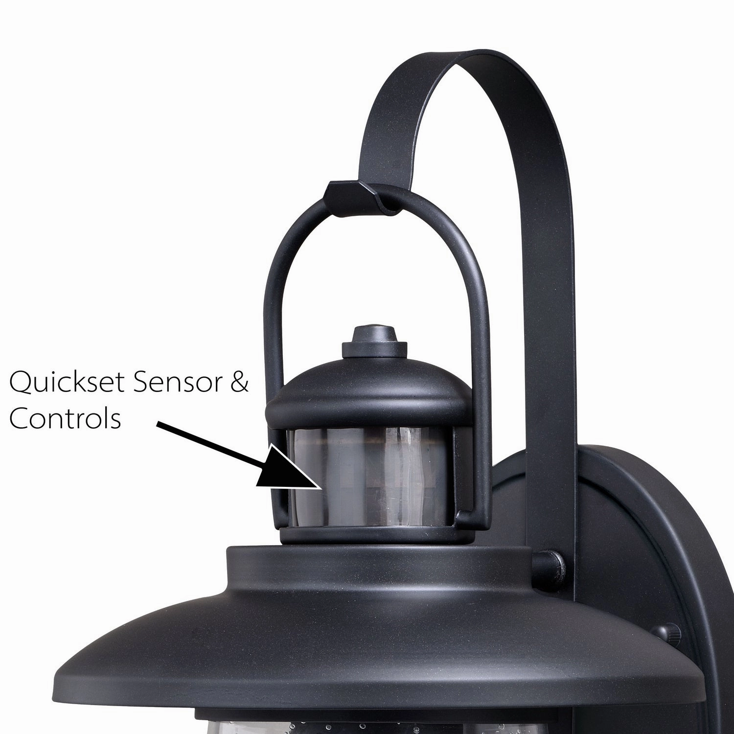 Bridgeport One Light Motion Sensor Outdoor Wall Light Oil Rubbed Bronze