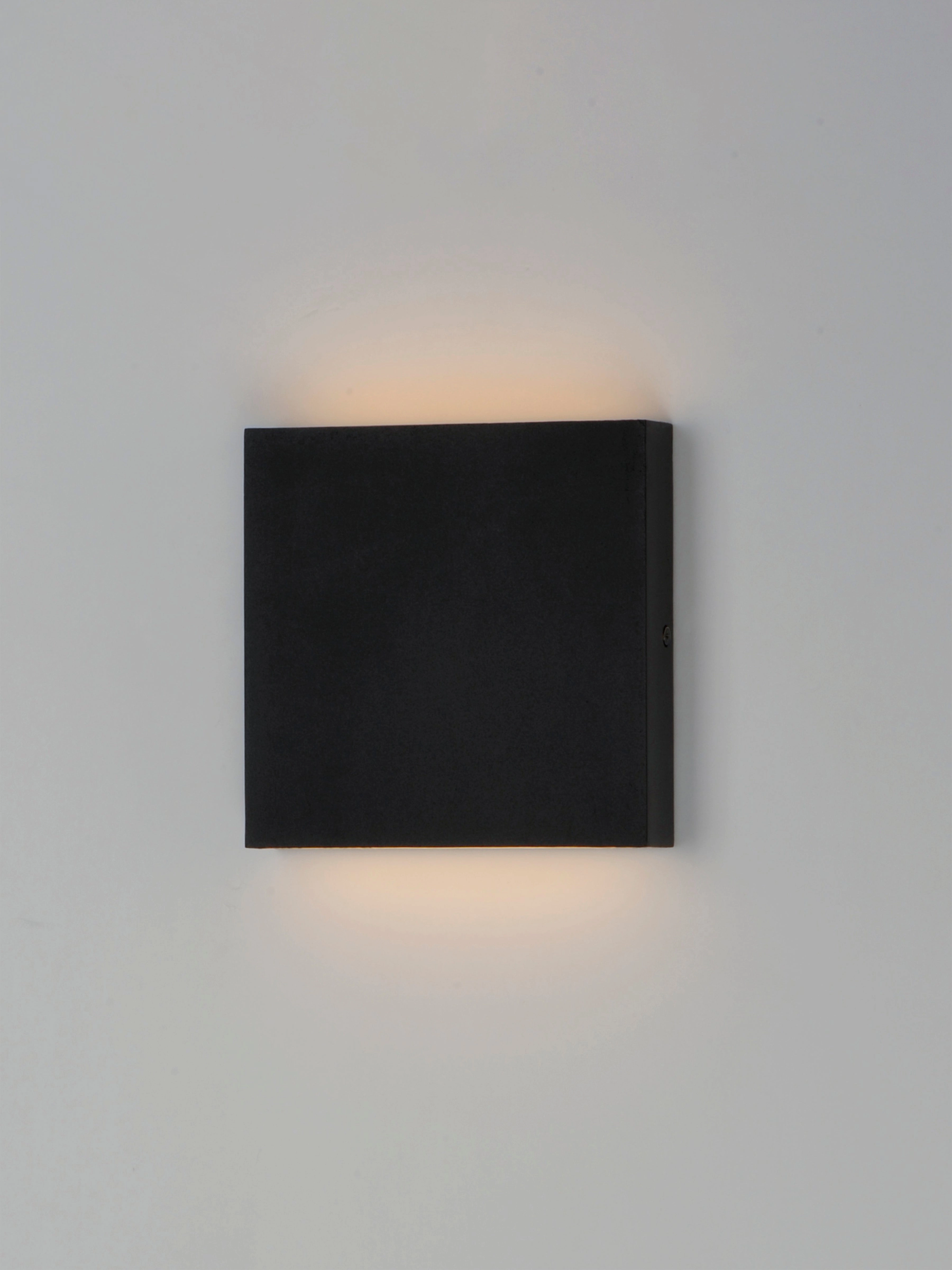 Brik LED Outdoor Wall Sconce Black