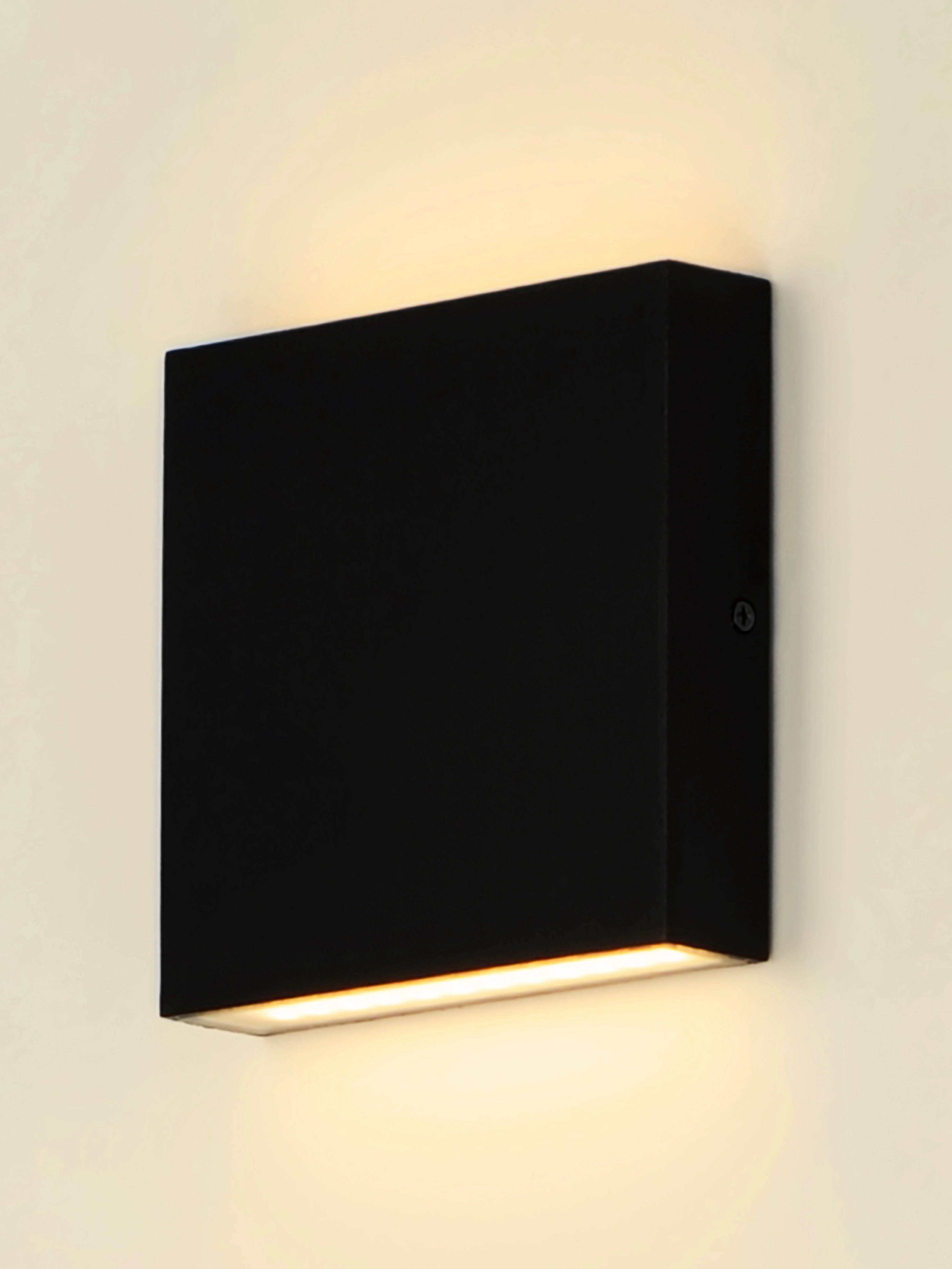 Brik LED Outdoor Wall Sconce Black