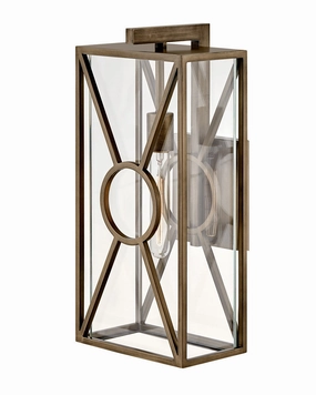 Brixton LED Wall Mount Burnished BronzeOutdoor wall sconces with motion sensor