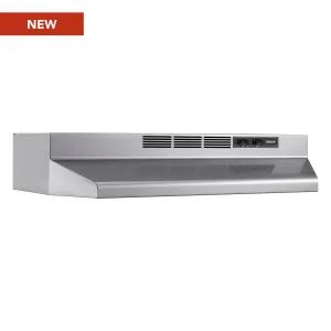 Broan 4136SF Broan? 36-Inch Ductless Under-Cabinet Range Hood, Stainless Finish