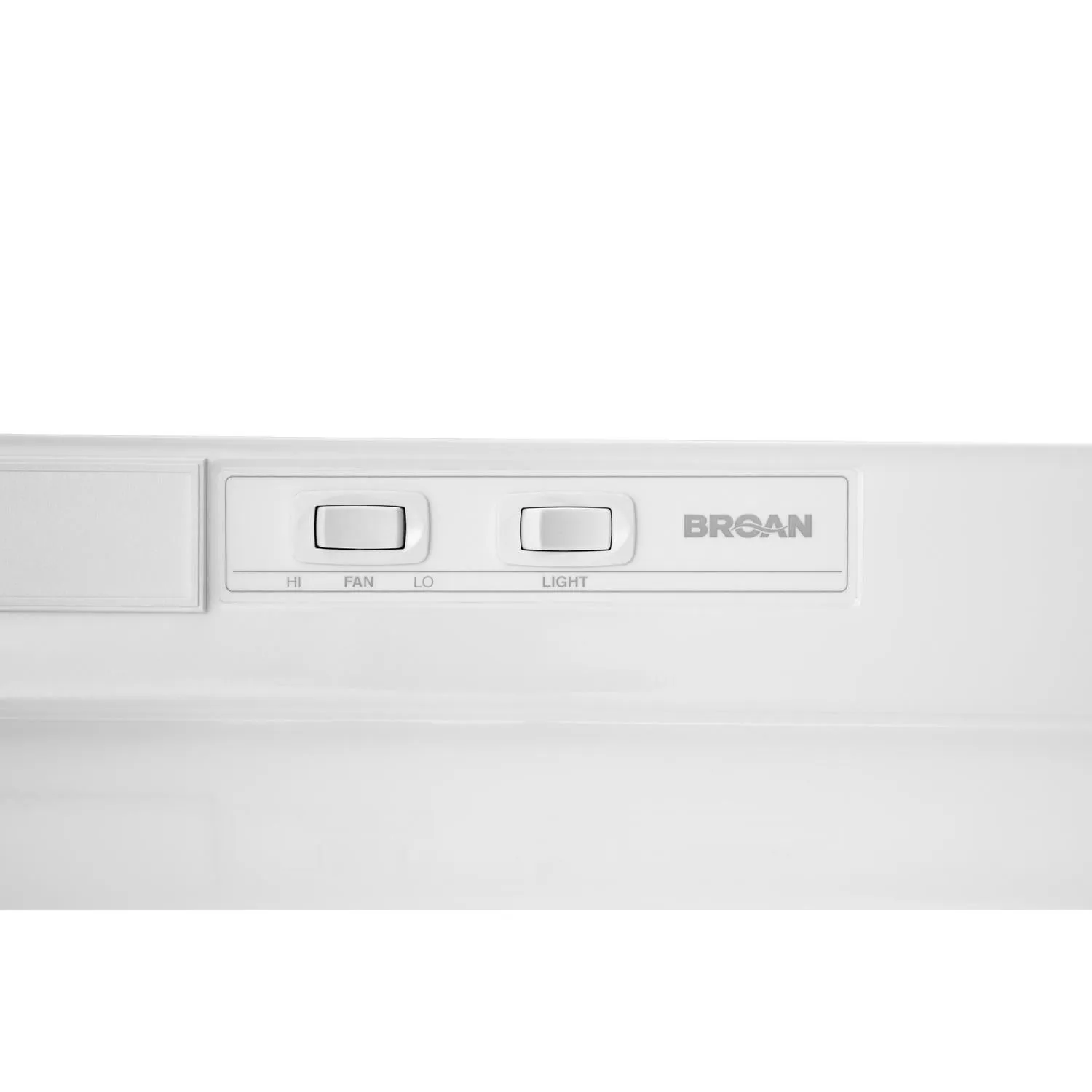 Broan F404211 Broan? 42-Inch Convertible Under-Cabinet Range Hood, 230 Max Blower Cfm, White-On-White