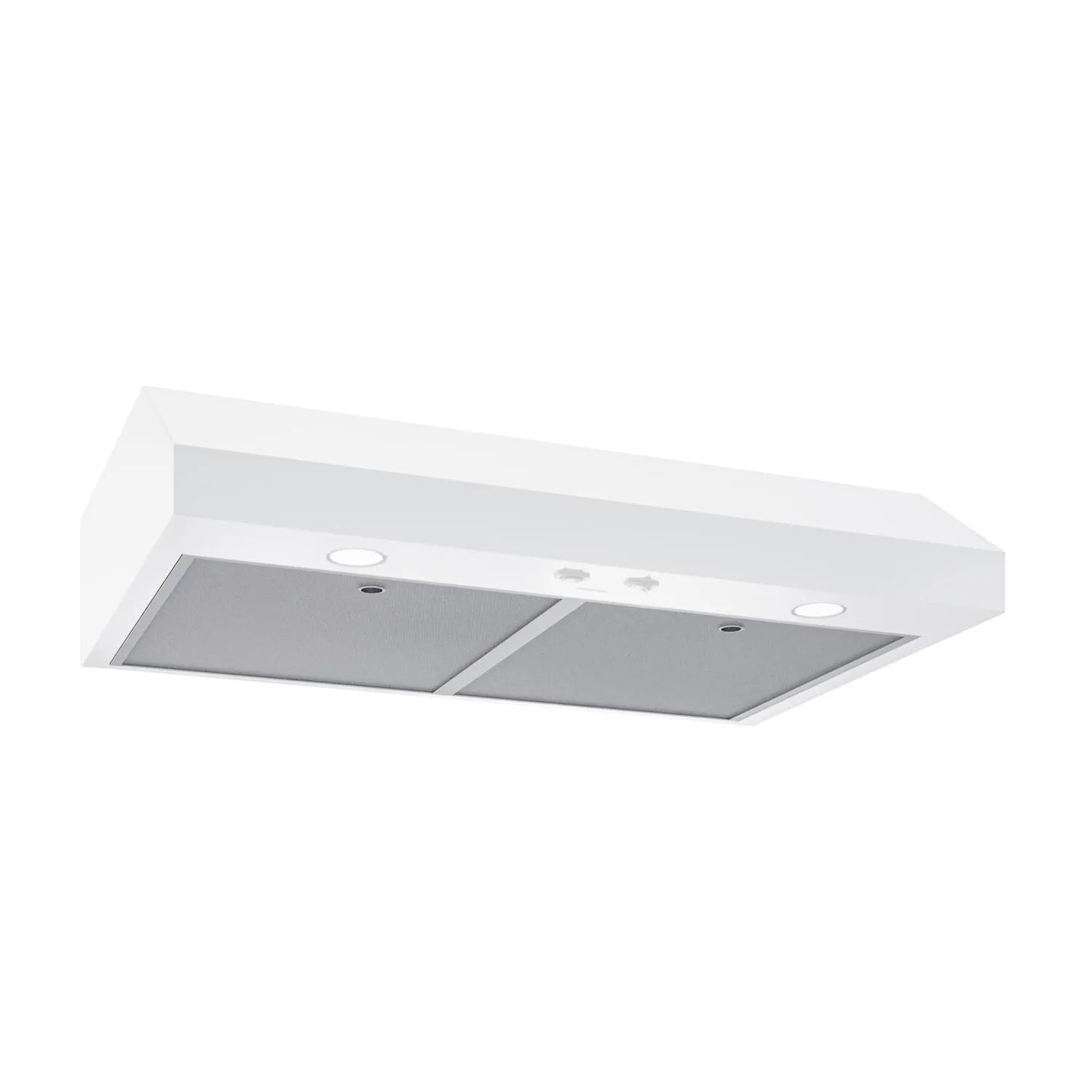 Broan GLA1303WW Broan-Nutone 30-Inch Under Cabinet Range Hood, Energy Star, 350 Max Blower Cfm, White