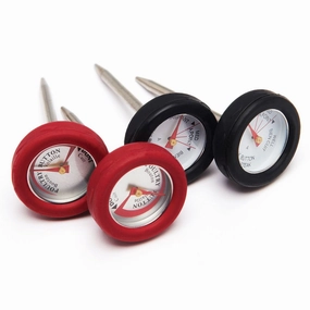 Broil King Analog Mini Meat Thermometer 4pcs - 61138Stainless steel BBQ tool set