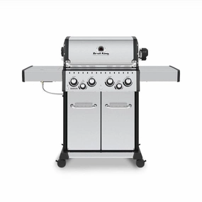 Broil King Baron S 490 PRO Infrared 4-Burner Gas Grill compact BBQ grill for small spaces