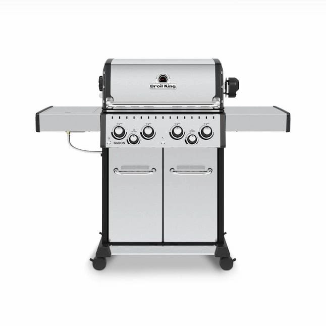 Broil King Baron S 490 PRO Infrared 4-Burner Gas Grill compact BBQ grill for small spaces