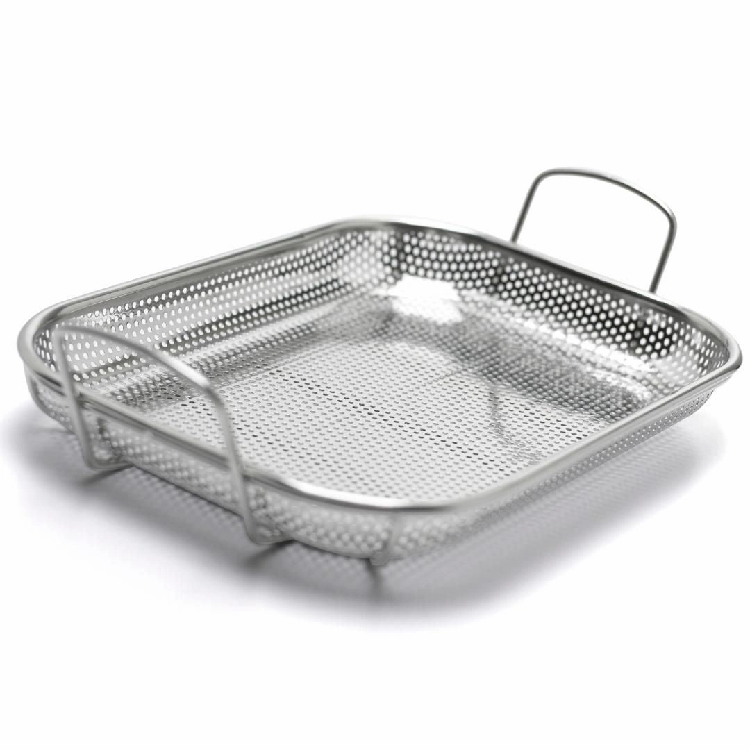 Broil King BBQ Roaster Basket outdoor kitchen cooking station with sink