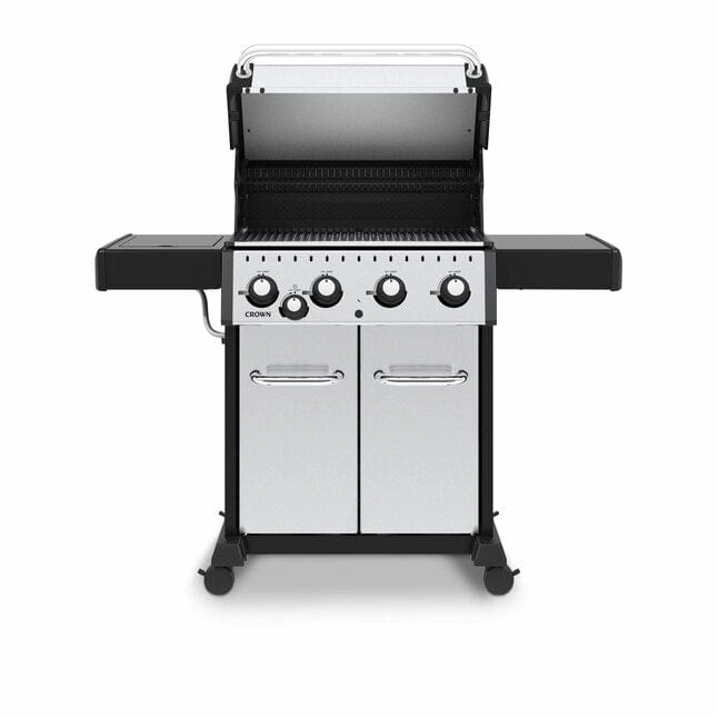 Broil King Crown S 440 Gas Grill with 4 Stainless Steel Dual-Tube Burners