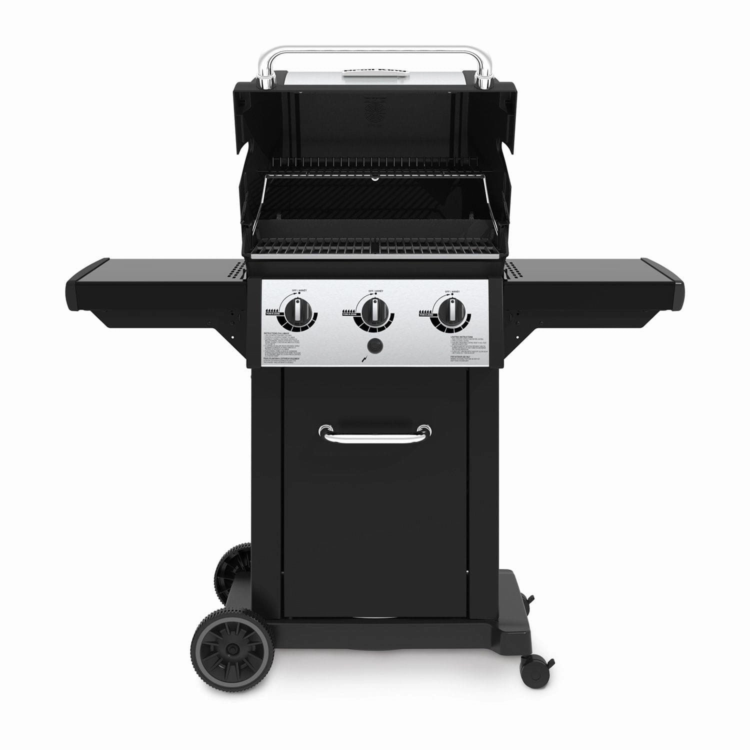 Broil King Monarch 320 Gas Grill with 3 Stainless Steel Dual-Tube Burners