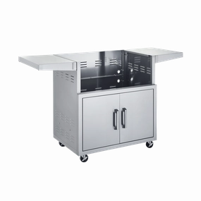 Broilmaster Stainless Steel Cart 34-Inch for the BSG343 Grill-BSACT34Stainless steel BBQ tool set