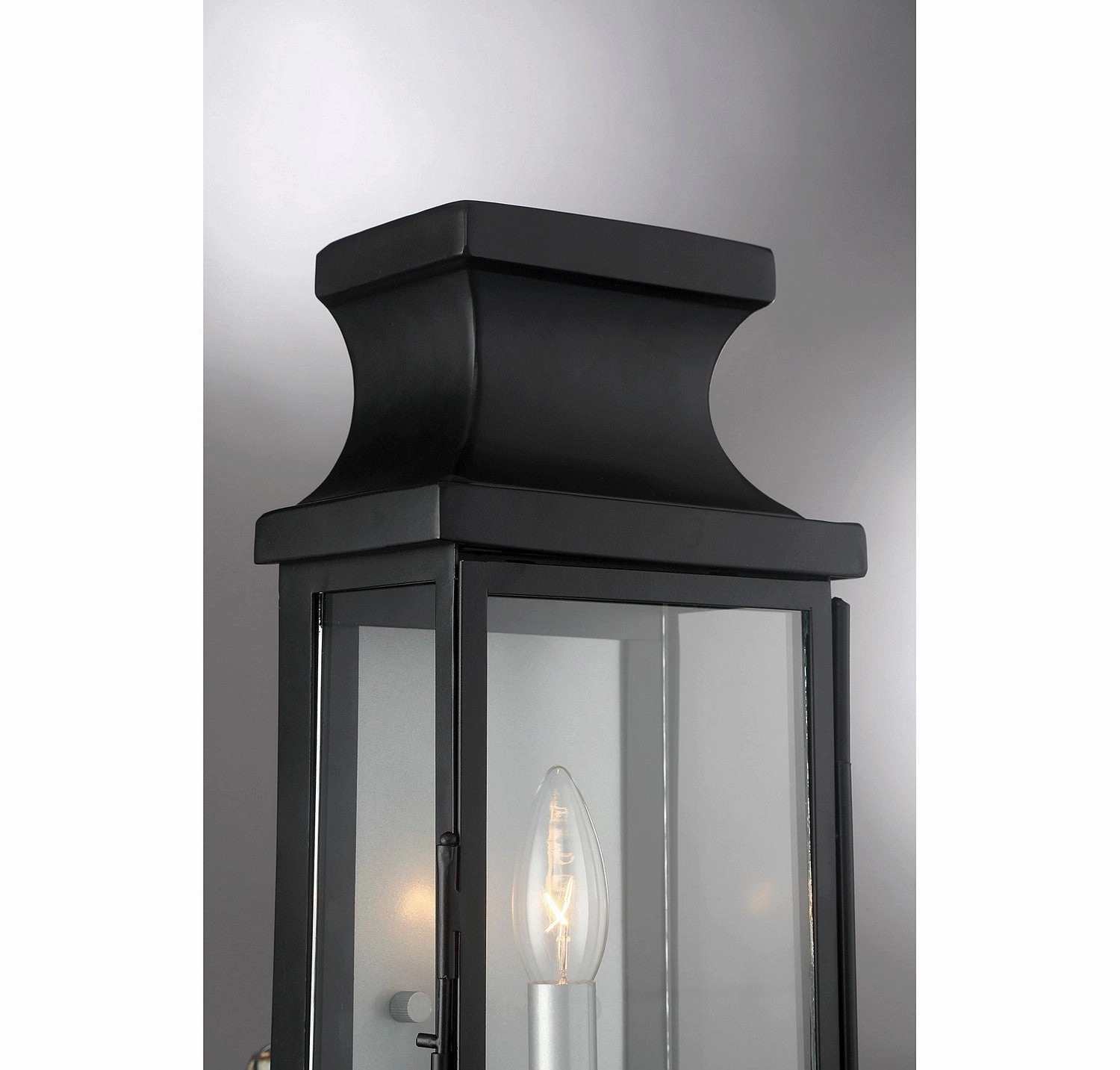 Brooke One Light Wall Mount Black