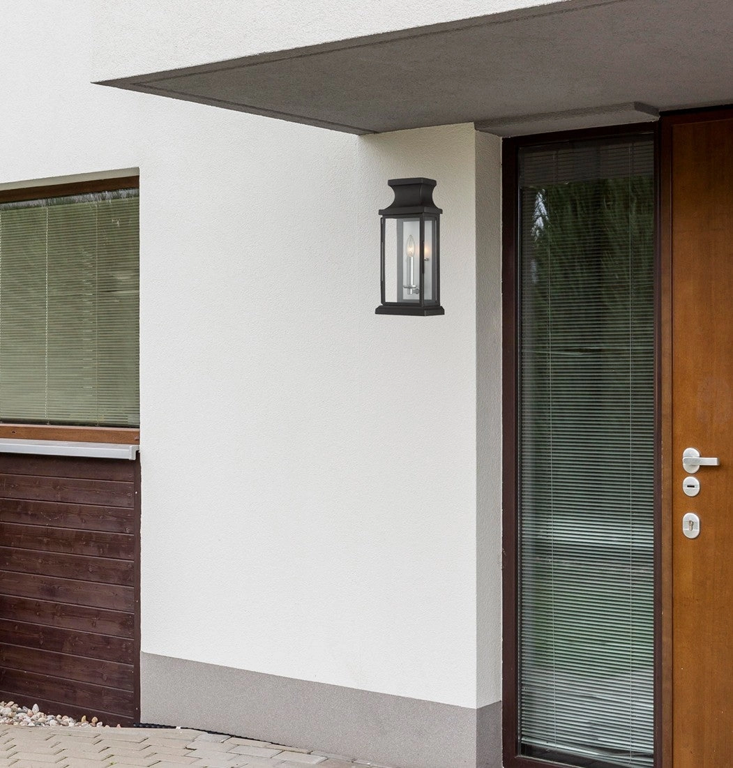 Brooke One Light Wall Mount Black
