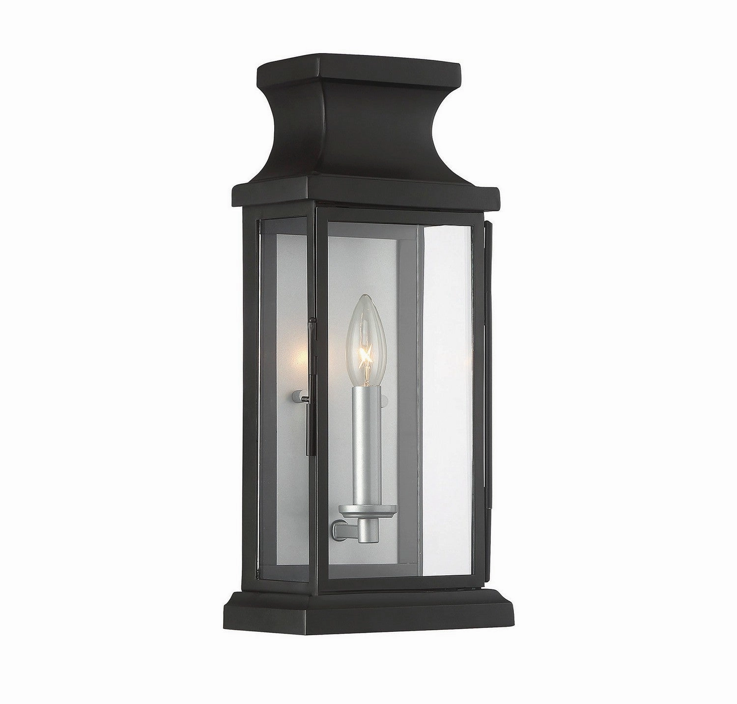 Brooke One Light Wall Mount Black