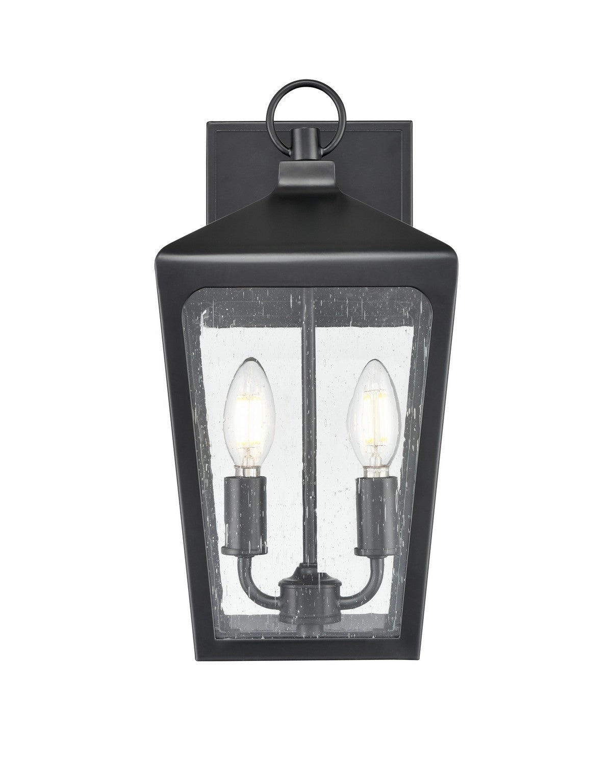 Brooks Two Light Outdoor Wall Sconce Powder Coated BlackOutdoor wall sconces with motion sensor