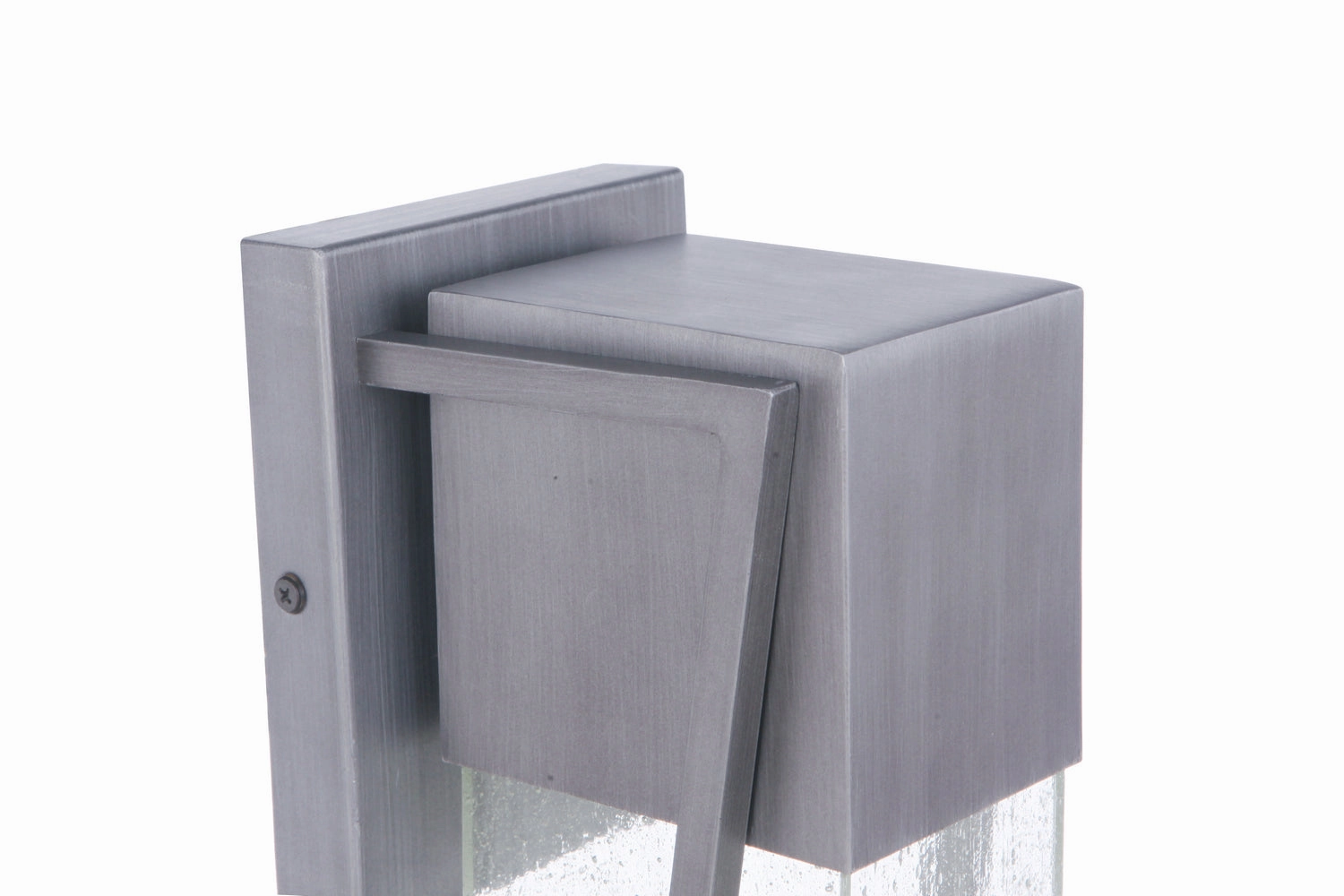 Bryce LED Outdoor Lantern Brushed Titanium