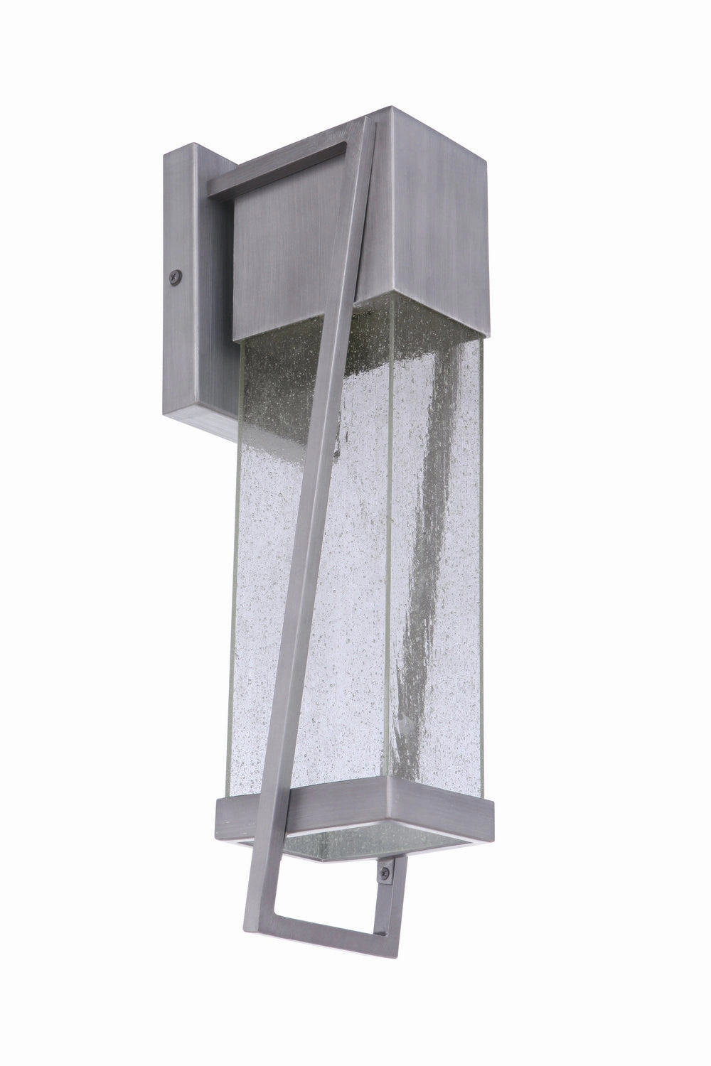 Bryce LED Outdoor Lantern Brushed Titanium