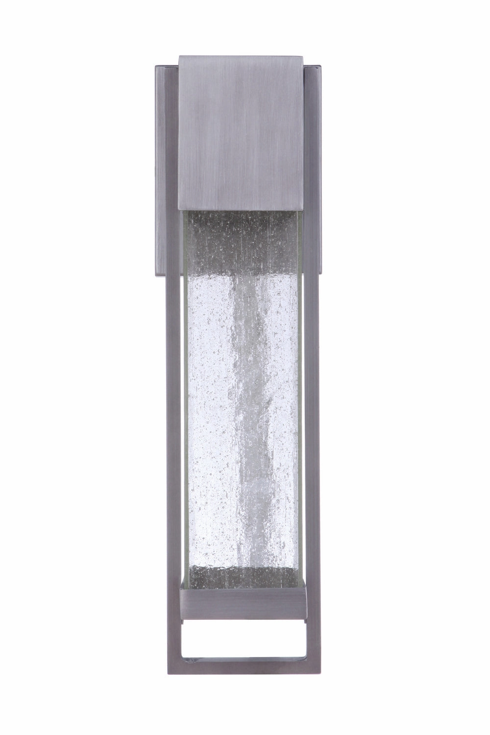 Bryce LED Outdoor Lantern Brushed Titanium