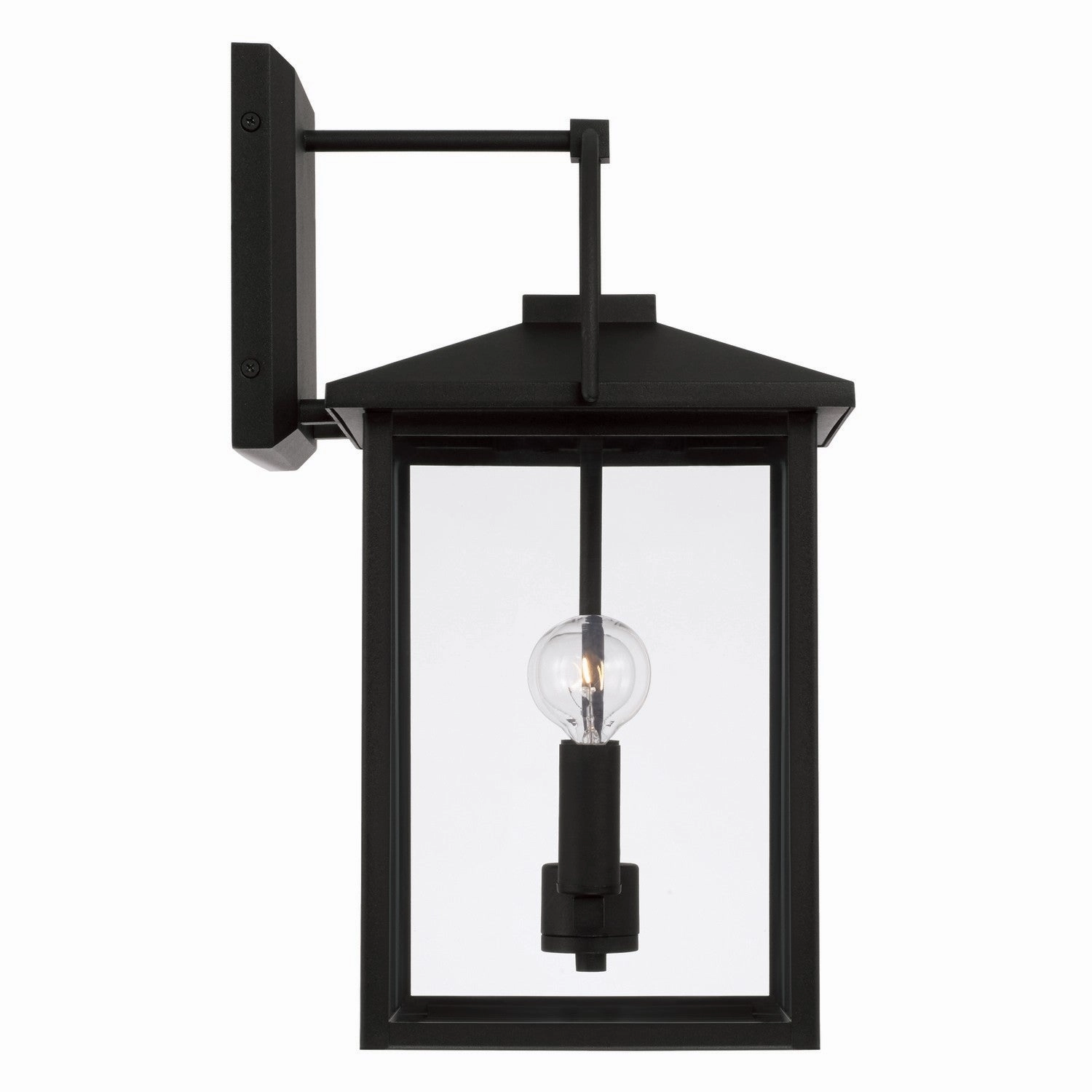 Bryson Two Light Outdoor Wall Lantern Black