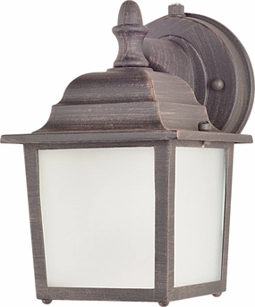 Builder Cast LED E26 LED Outdoor Wall Sconce Rust PatinaOutdoor wall sconces with motion sensor