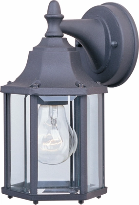 Builder Cast One Light Outdoor Wall Lantern BlackOutdoor wall sconces with motion sensor