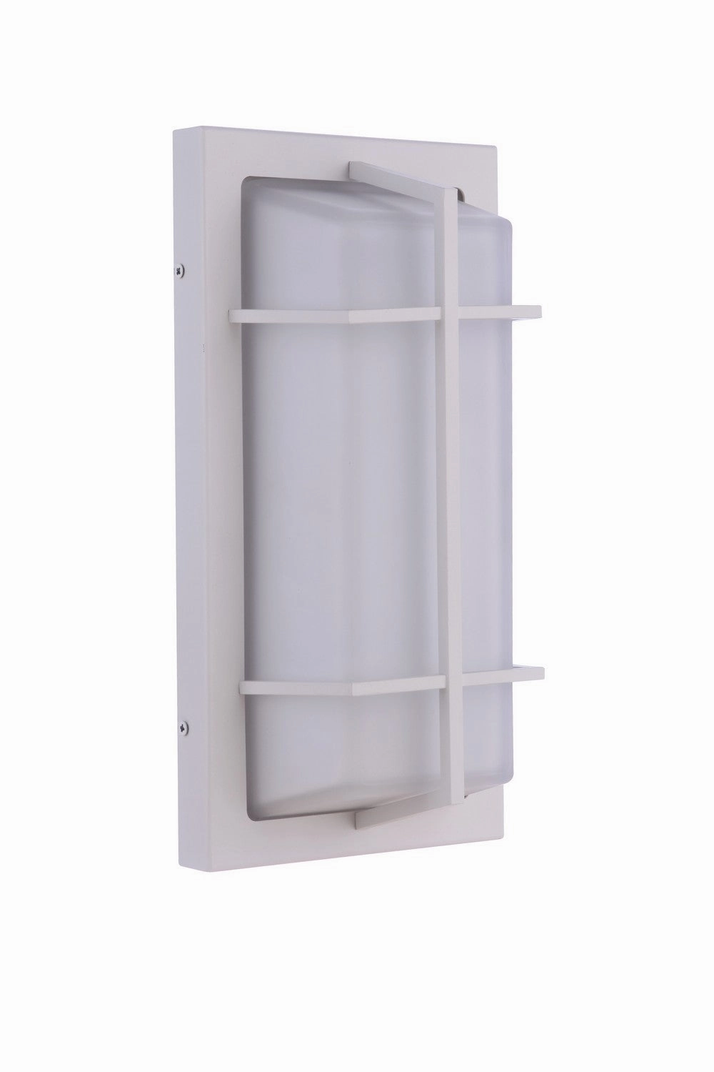 Bulkhead Rectangular Two Light Outdoor Bulkhead Textured WhiteOutdoor wall sconces with motion sensor