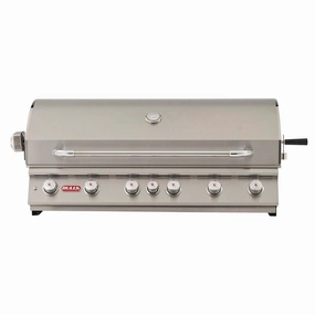 Bull Diablo 46-Inch 6-Burner Built-In Gas Grill With Rotisserie compact BBQ grill for small spaces