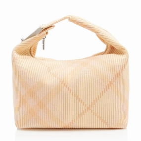 Burberry Knit Check Peg Medium Duffle Grab the Deal Now Grab Your Hot Pick