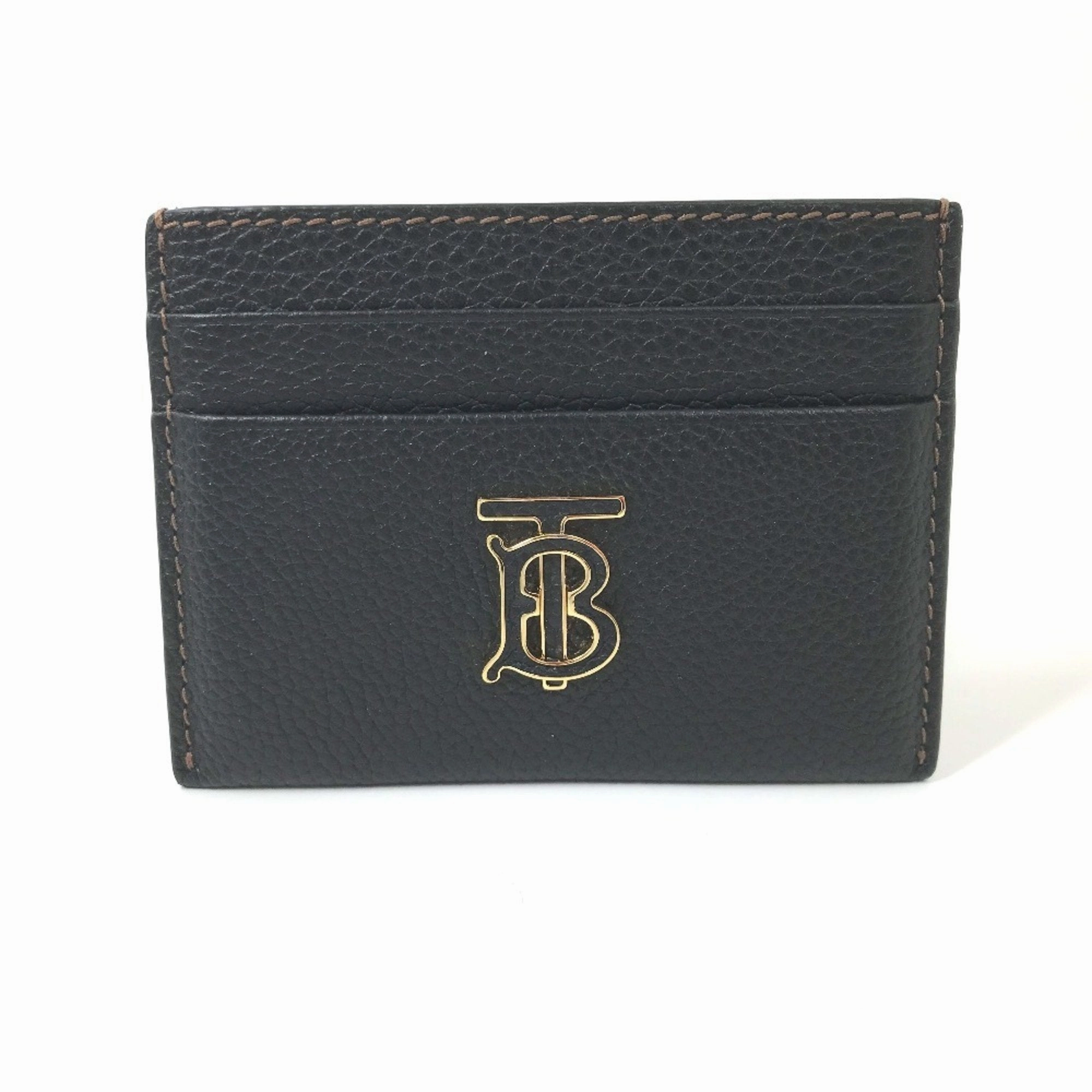 Daily Hot Deal Burberry  Leather Card Case (Pre-Owned)