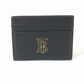 Daily Hot Deal Burberry  Leather Card Case (Pre-Owned)