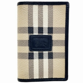 Burberry  Pvc Leather Card Case (Pre-Owned) Hot Discount Deal Flash Offer Today