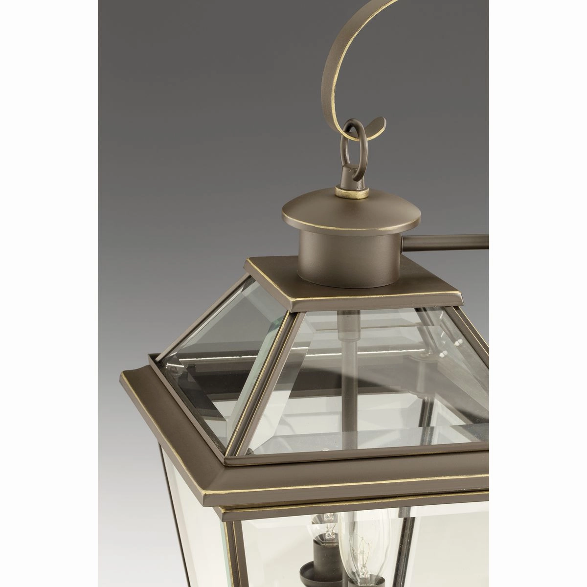Burlington Two Light Wall Lantern Antique Bronze