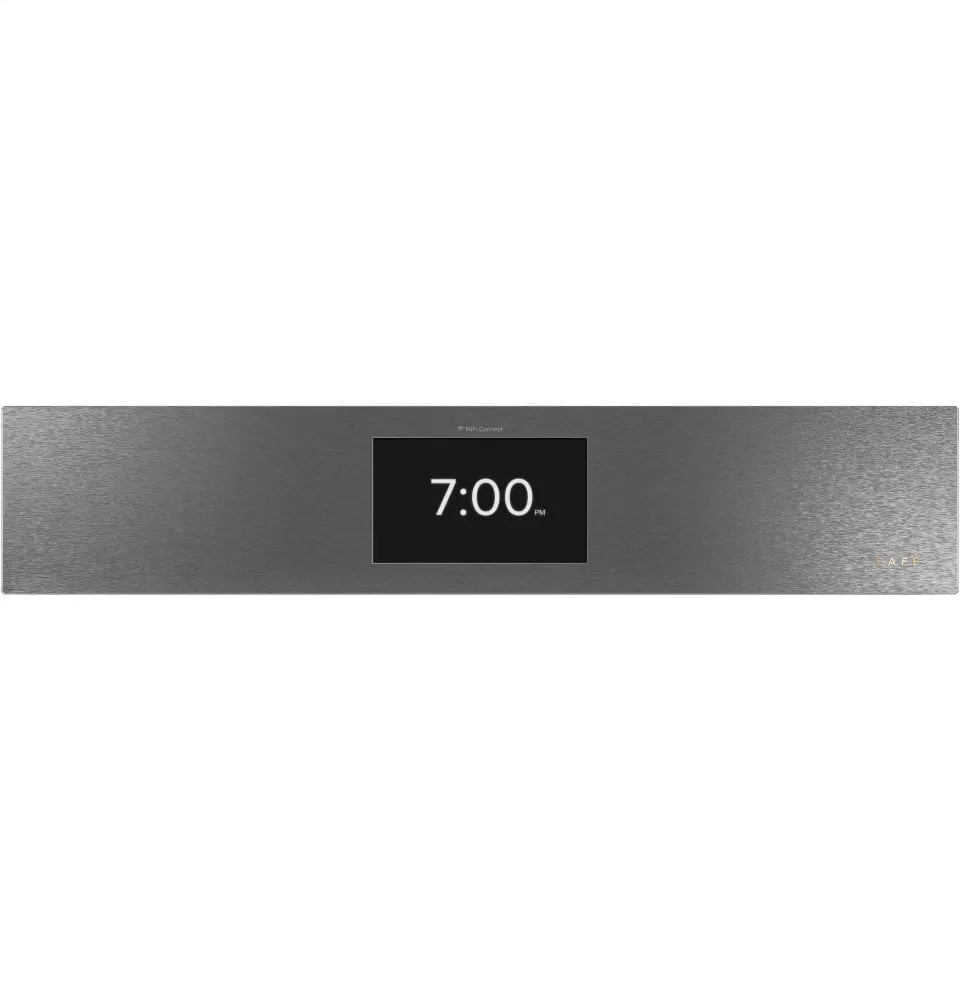 Cafe CKS70DM2NS5 Caf 27" Smart Single Wall Oven With Convection In Platinum Glass