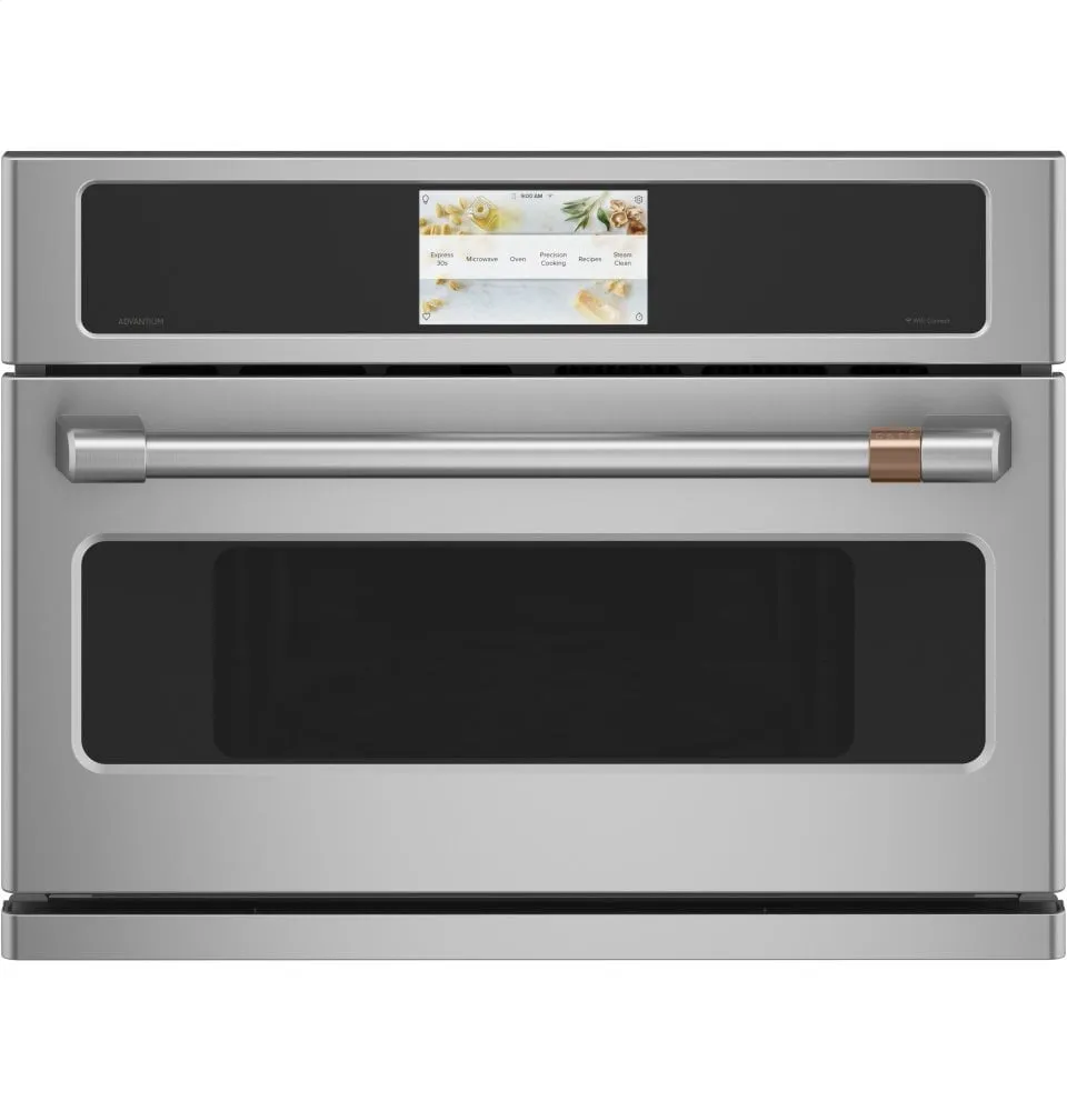 Cafe CSB912P2NS1 Caf 27" Smart Five In One Oven With 120V Advantium? Technology