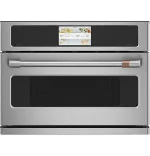 Cafe CSB912P2NS1 Caf 27" Smart Five In One Oven With 120V Advantium? Technology