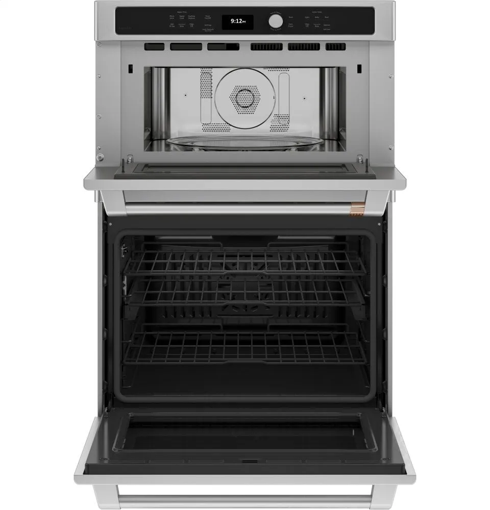 Cafe CTC912P2NS1 Caf 30 In. Combination Double Wall Oven With Convection And Advantium? Technology