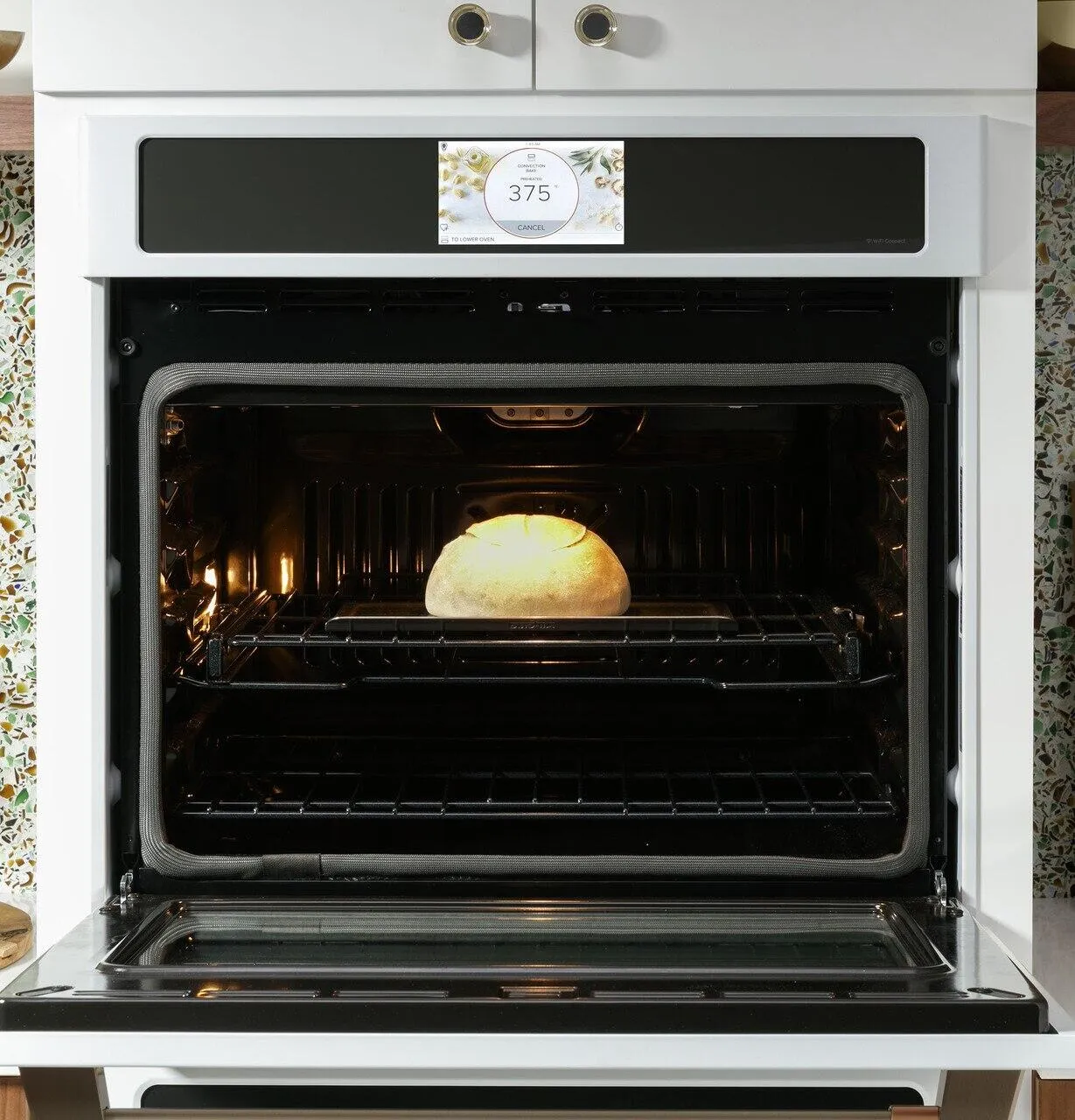 Cafe CTD90DP4NW2 Caf&#8482; Professional Series 30" Smart Built-In Convection Double Wall Oven