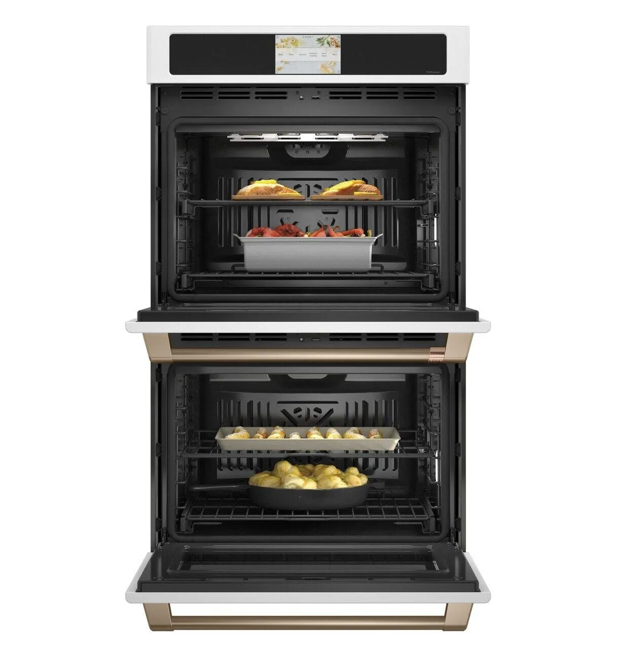 Cafe CTD90DP4NW2 Caf&#8482; Professional Series 30" Smart Built-In Convection Double Wall Oven