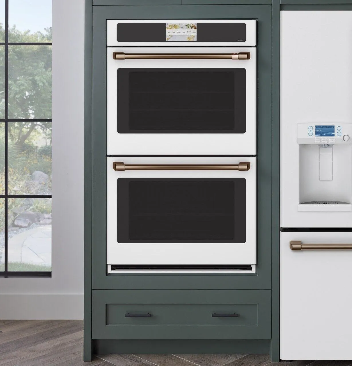 Cafe CTD90DP4NW2 Caf&#8482; Professional Series 30" Smart Built-In Convection Double Wall Oven