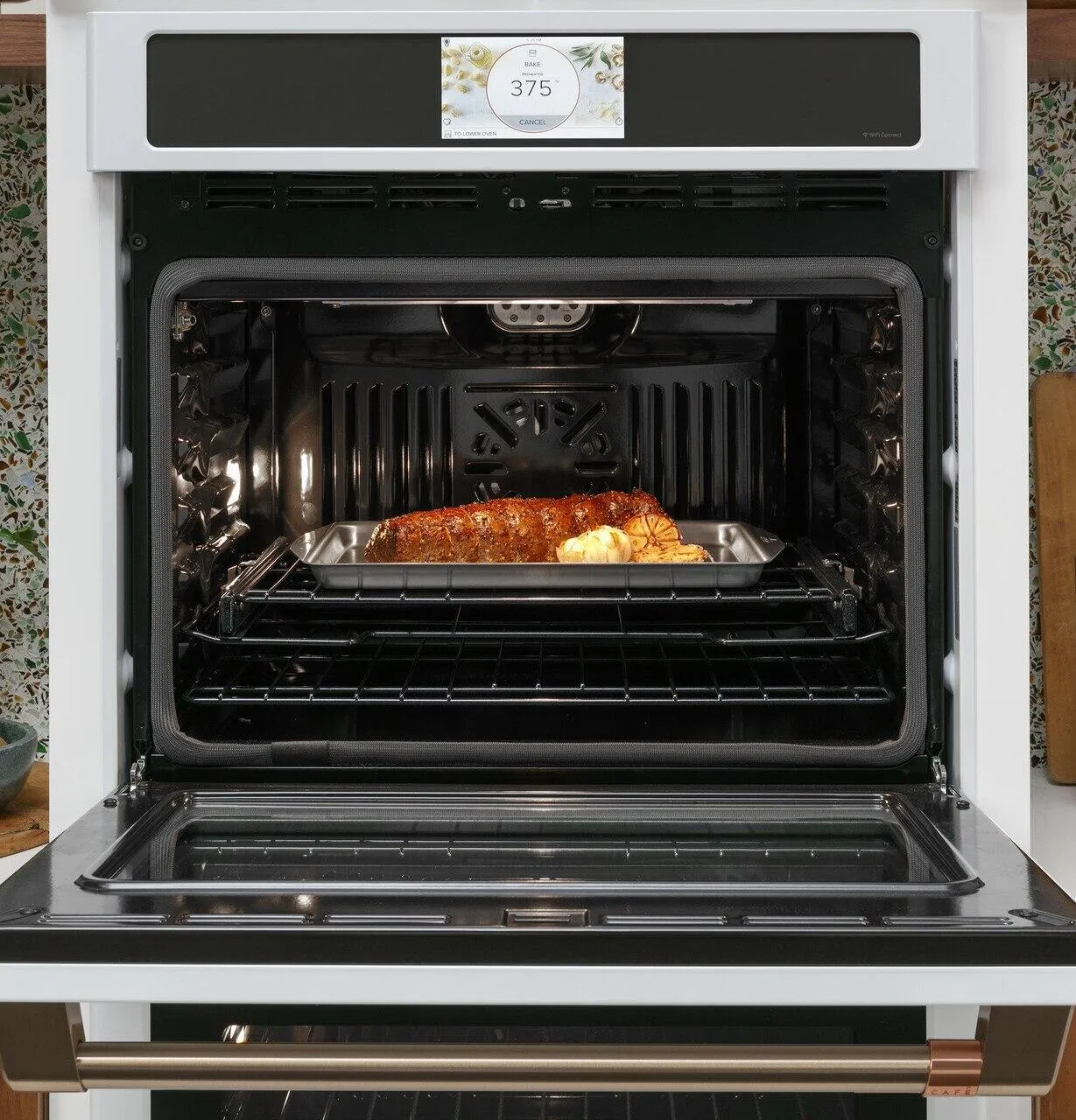 Cafe CTD90DP4NW2 Caf&#8482; Professional Series 30" Smart Built-In Convection Double Wall Oven