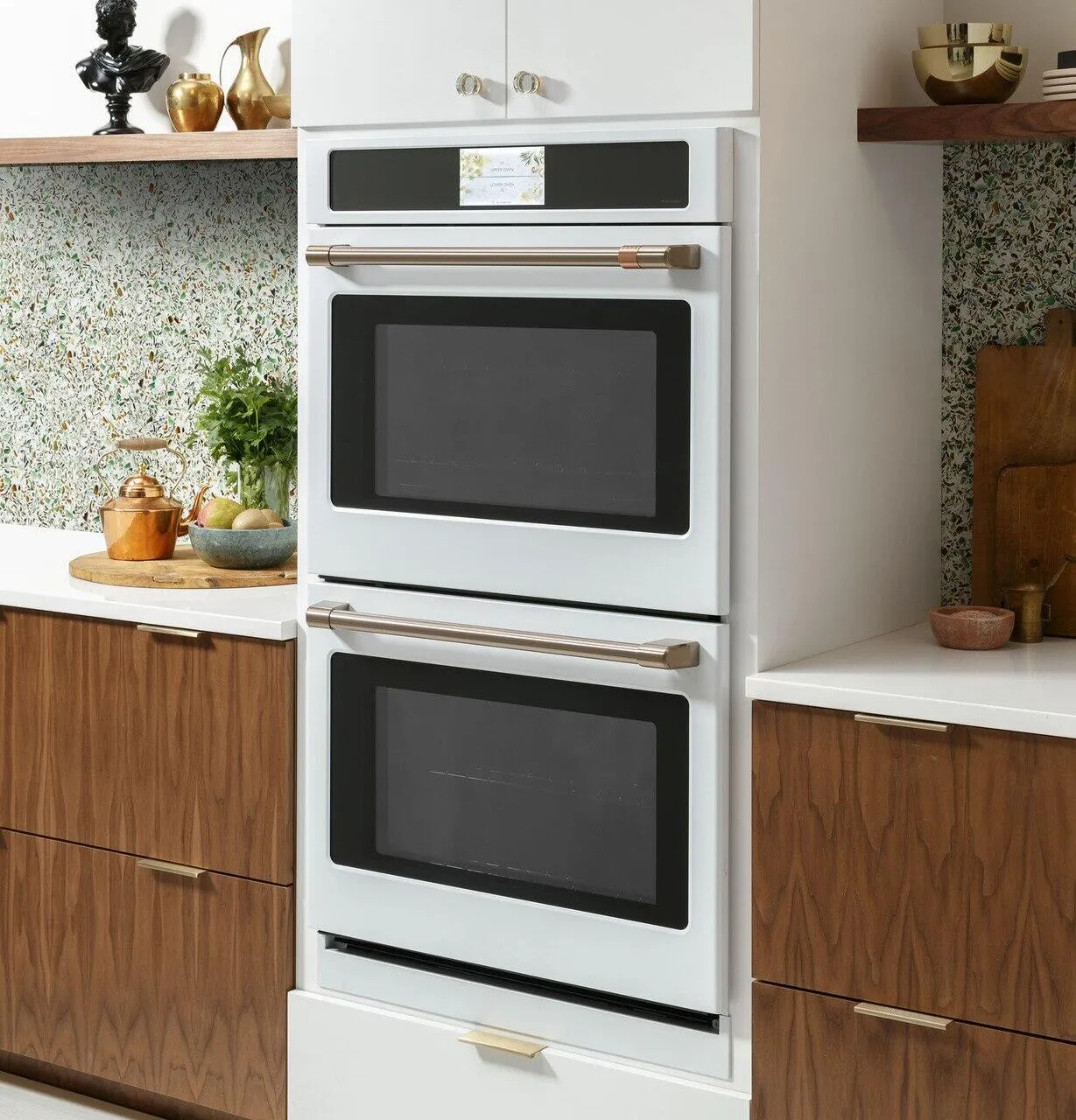 Cafe CTD90DP4NW2 Caf&#8482; Professional Series 30" Smart Built-In Convection Double Wall Oven