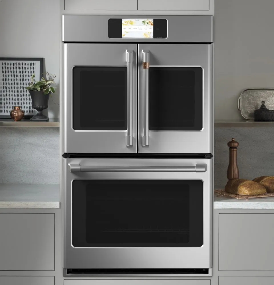 Cafe CTD90FP2NS1 Caf Professional Series 30" Smart Built-In Convection French-Door Double Wall Oven