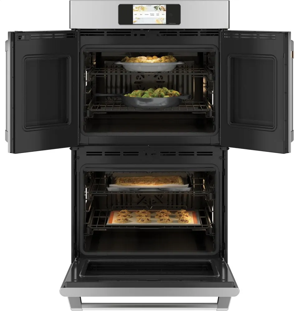 Cafe CTD90FP2NS1 Caf Professional Series 30" Smart Built-In Convection French-Door Double Wall Oven