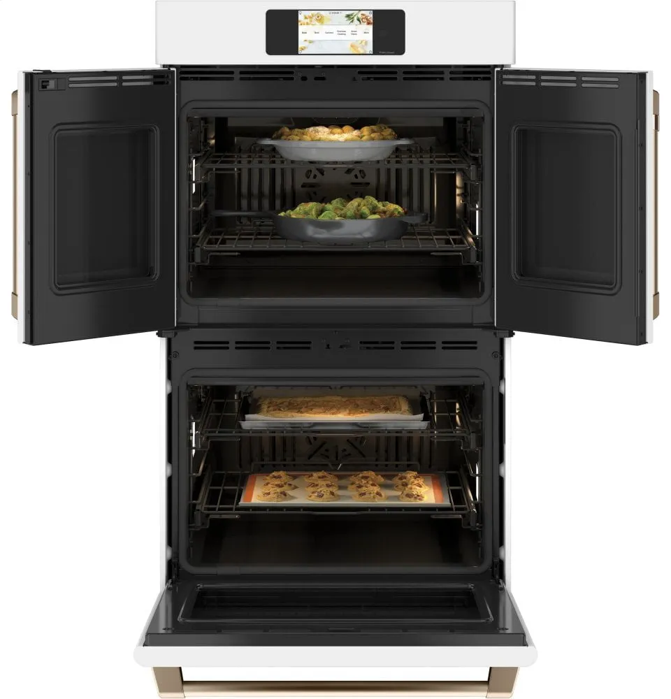 Cafe CTD90FP4NW2 Caf Professional Series 30" Smart Built-In Convection French-Door Double Wall Oven