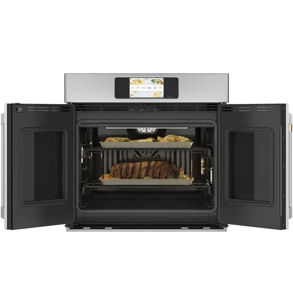 Cafe CTS90FP2NS1 Caf Professional Series 30" Smart Built-In Convection French-Door Single Wall Oven