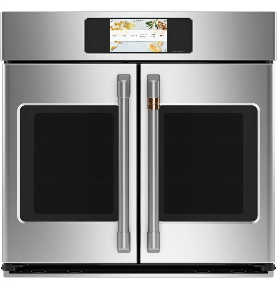 Cafe CTS90FP2NS1 Caf Professional Series 30" Smart Built-In Convection French-Door Single Wall Oven