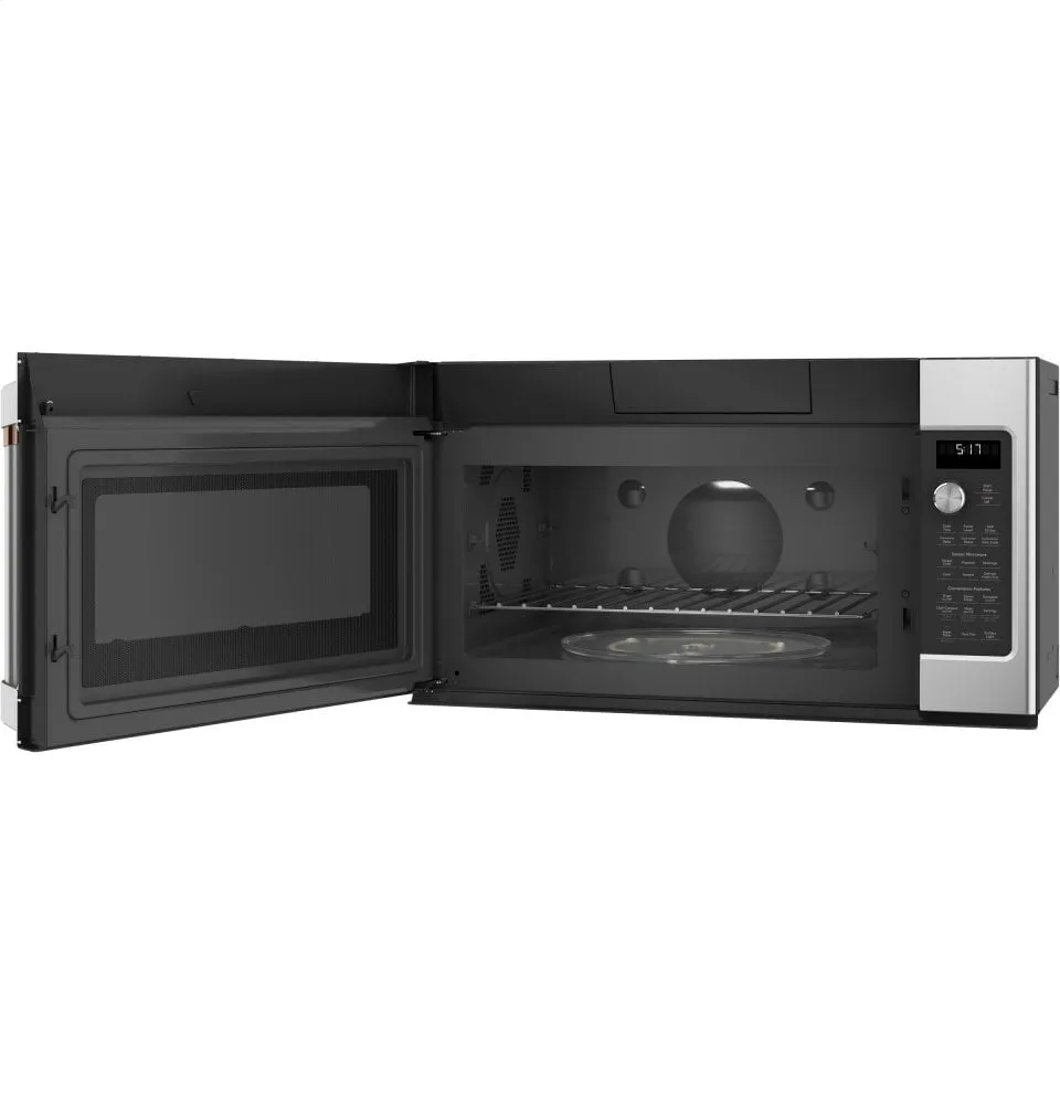 Cafe CVM517P2MS1 Caf 1.7 Cu. Ft. Convection Over-The-Range Microwave Oven