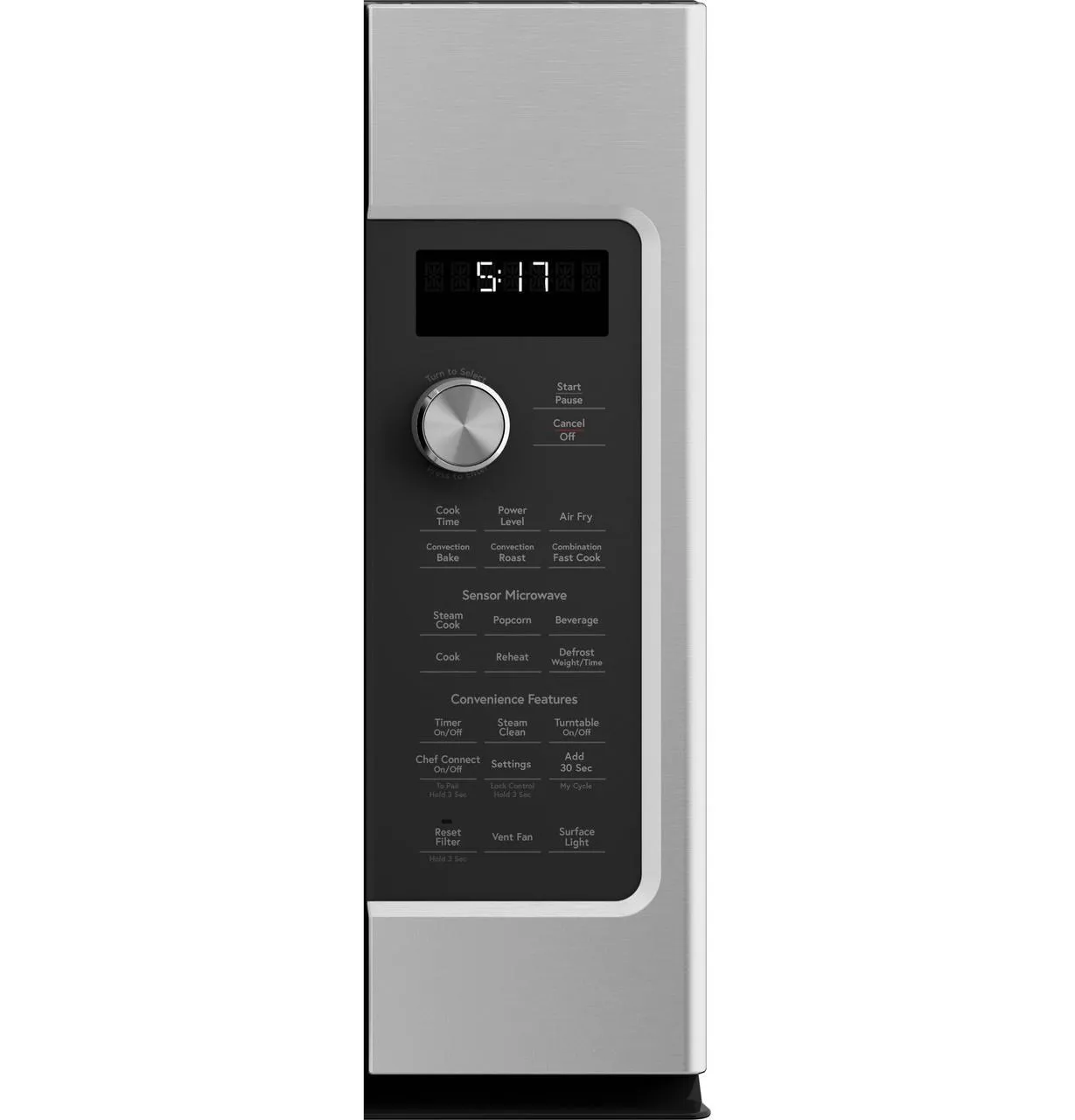 Cafe CVM517P2RS1 Caf&#8482; 1.7 Cu. Ft. Convection Over-The-Range Microwave Oven
