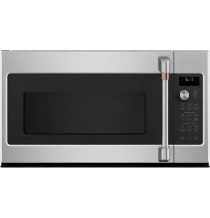Cafe CVM517P2RS1 Caf&#8482; 1.7 Cu. Ft. Convection Over-The-Range Microwave Oven